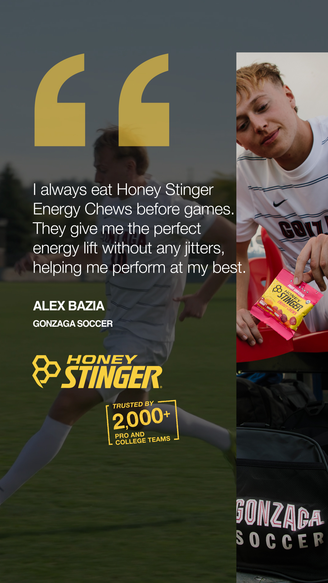 Honey Stinger Facebook ad