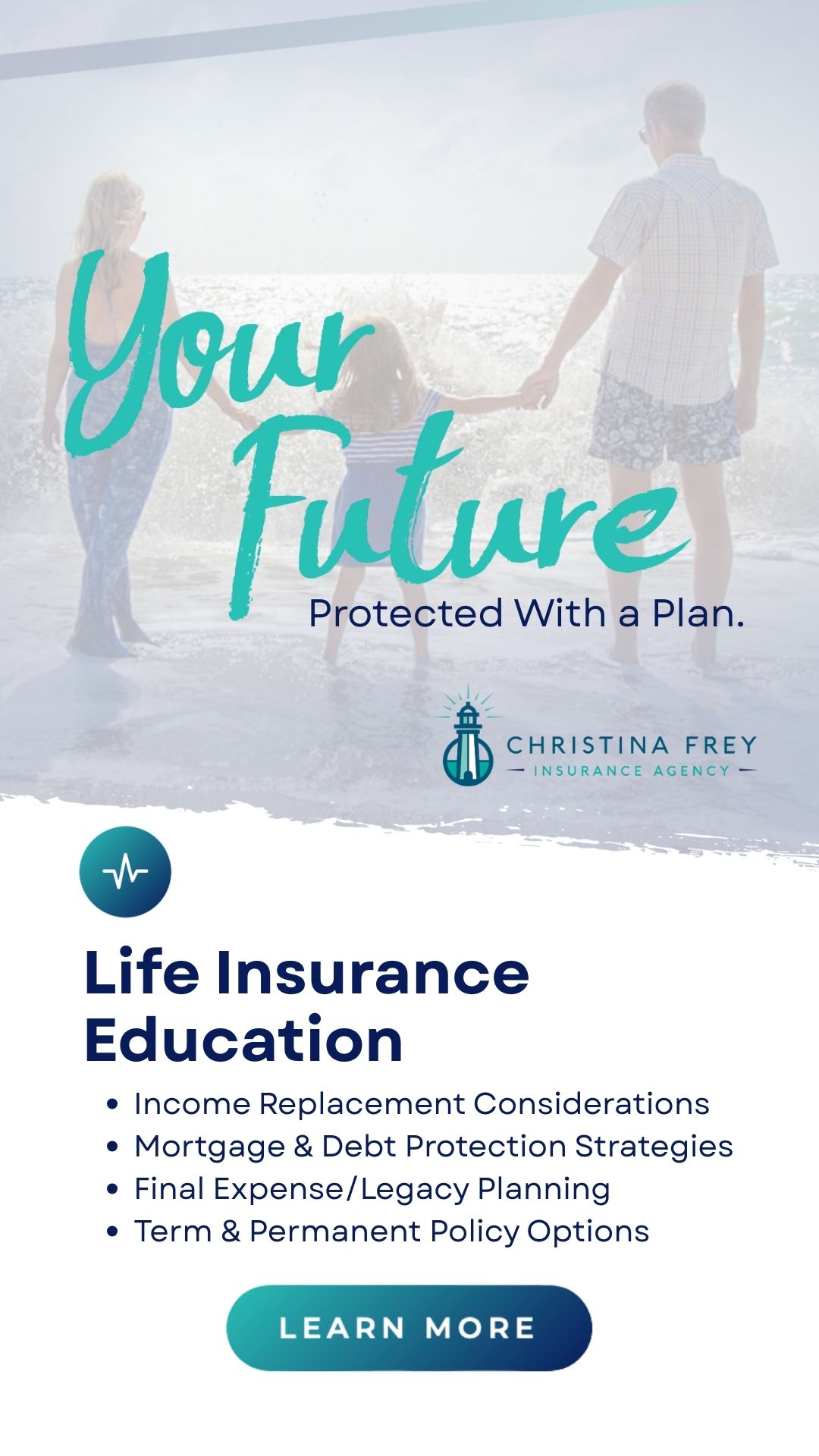 Christina Frey Insurance Agency Facebook ad: Understanding Life Insurance