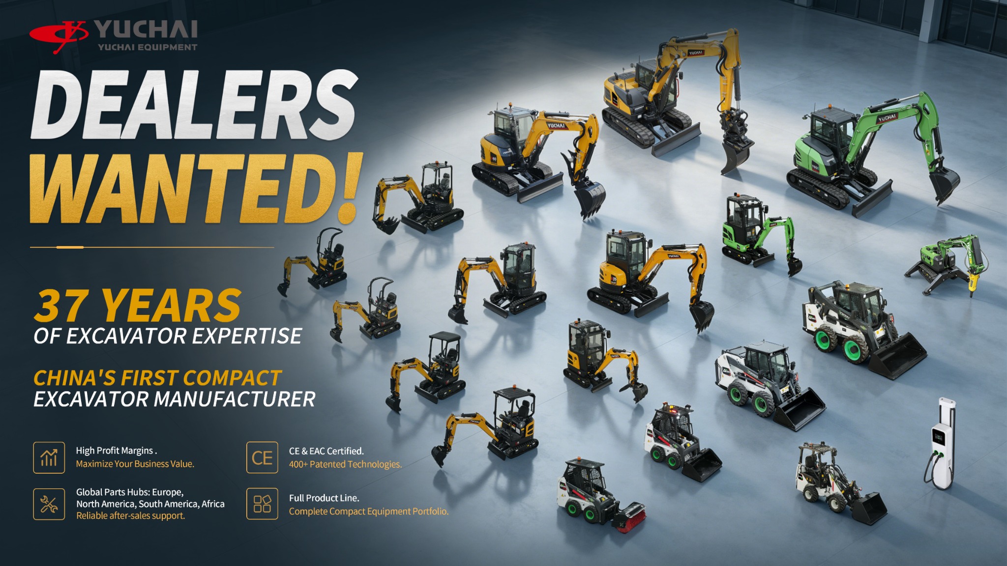 Yuchai Equipment Facebook ad: YUCHAI Equipment for Dealers