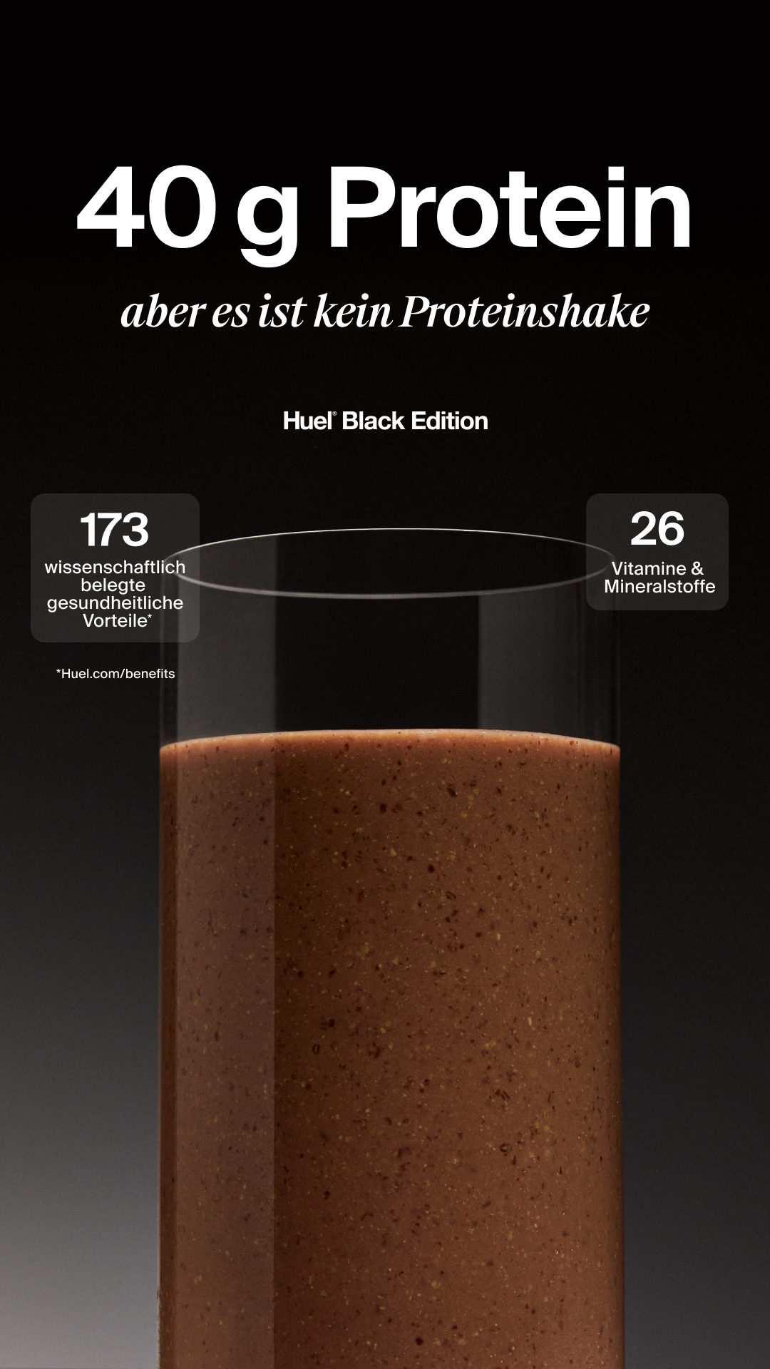 Huel Facebook ad