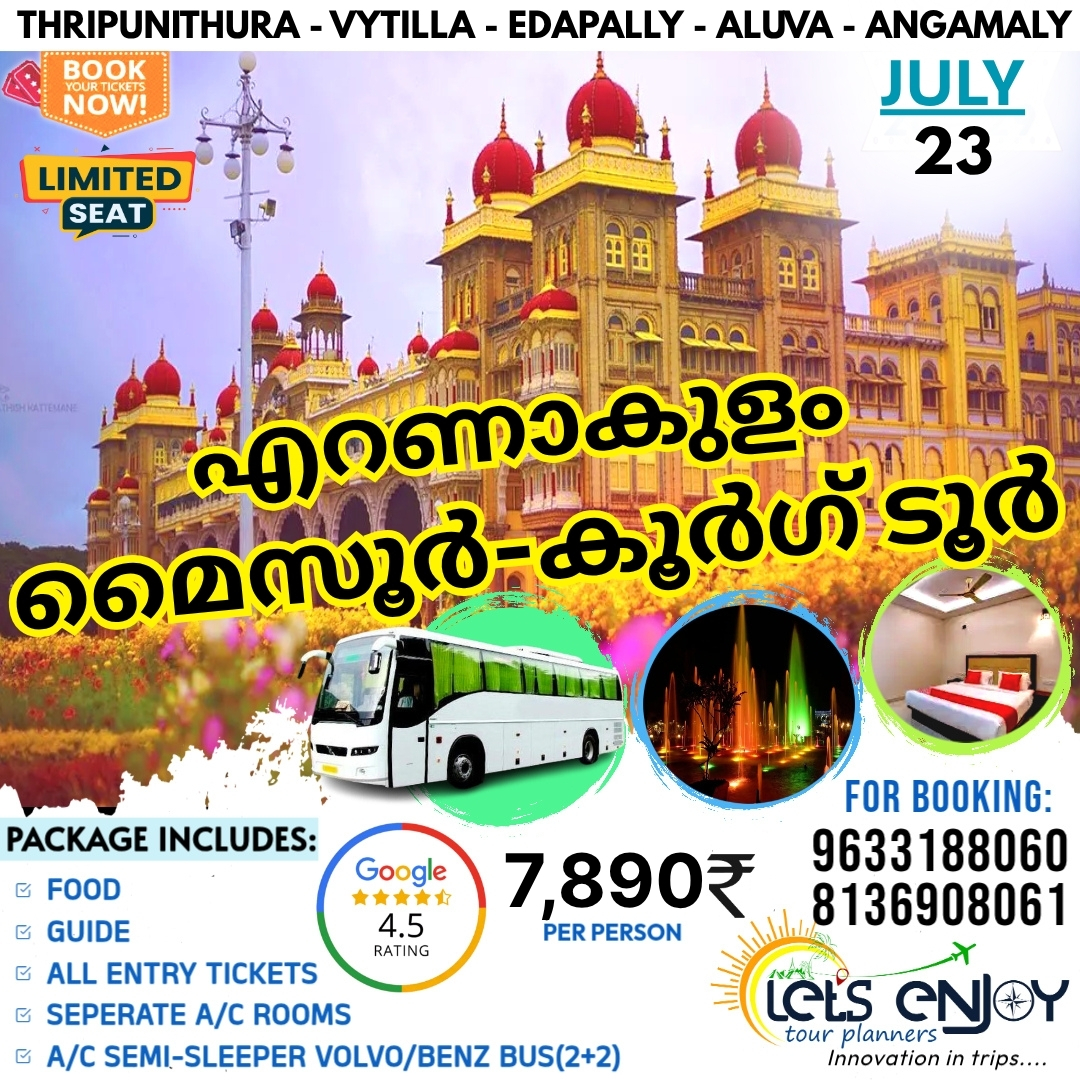 Lets Enjoy Tour Planners Facebook ad