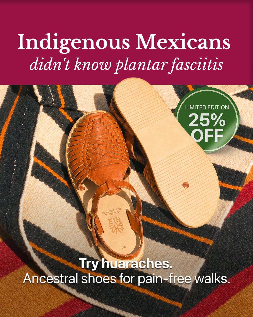 Indigenous Living Facebook ad