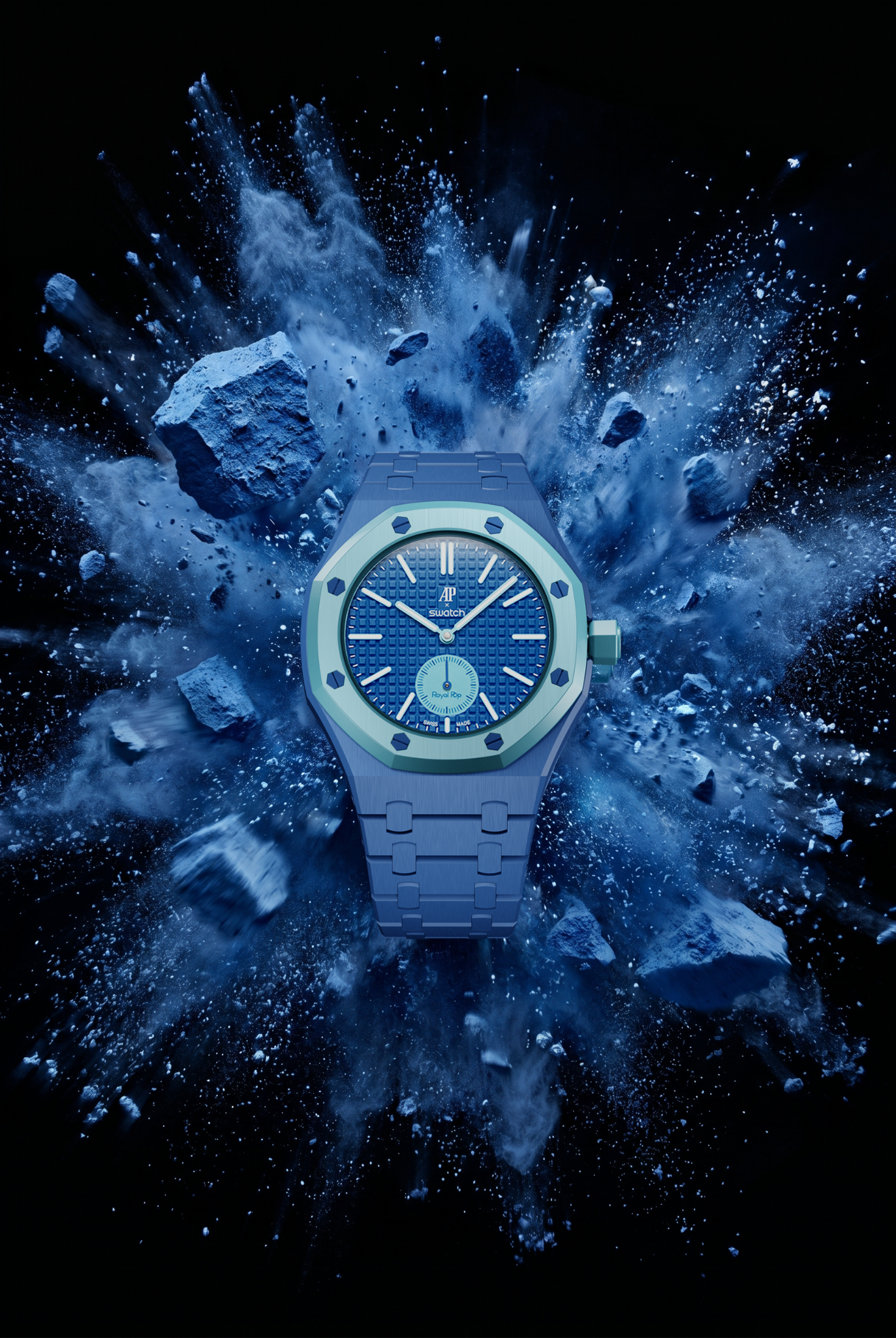 Popstraps.official Facebook ad: Wear your Royal Pop, don’t hide it.