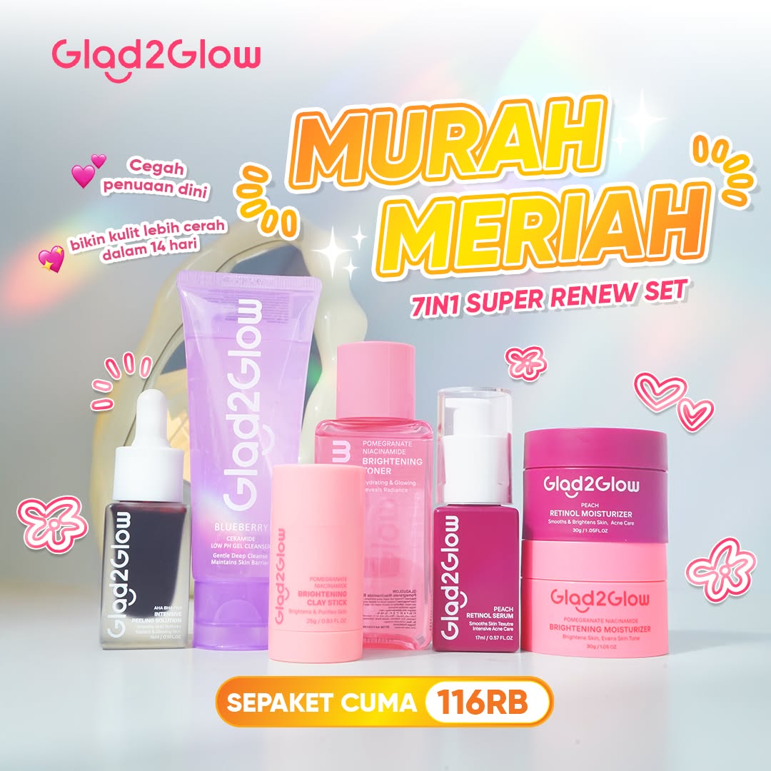 Glad2Glow IDN Facebook ad