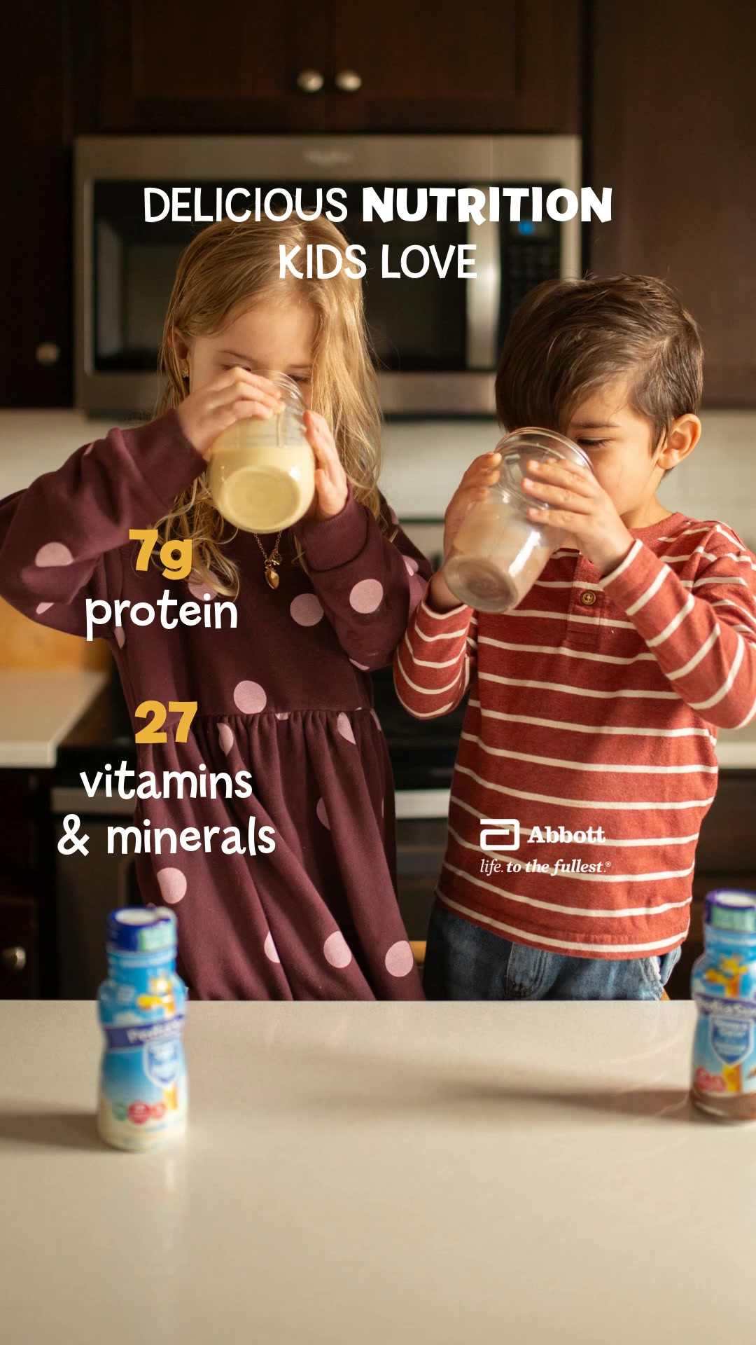 PediaSure US Facebook ad from Aug 6, 2026