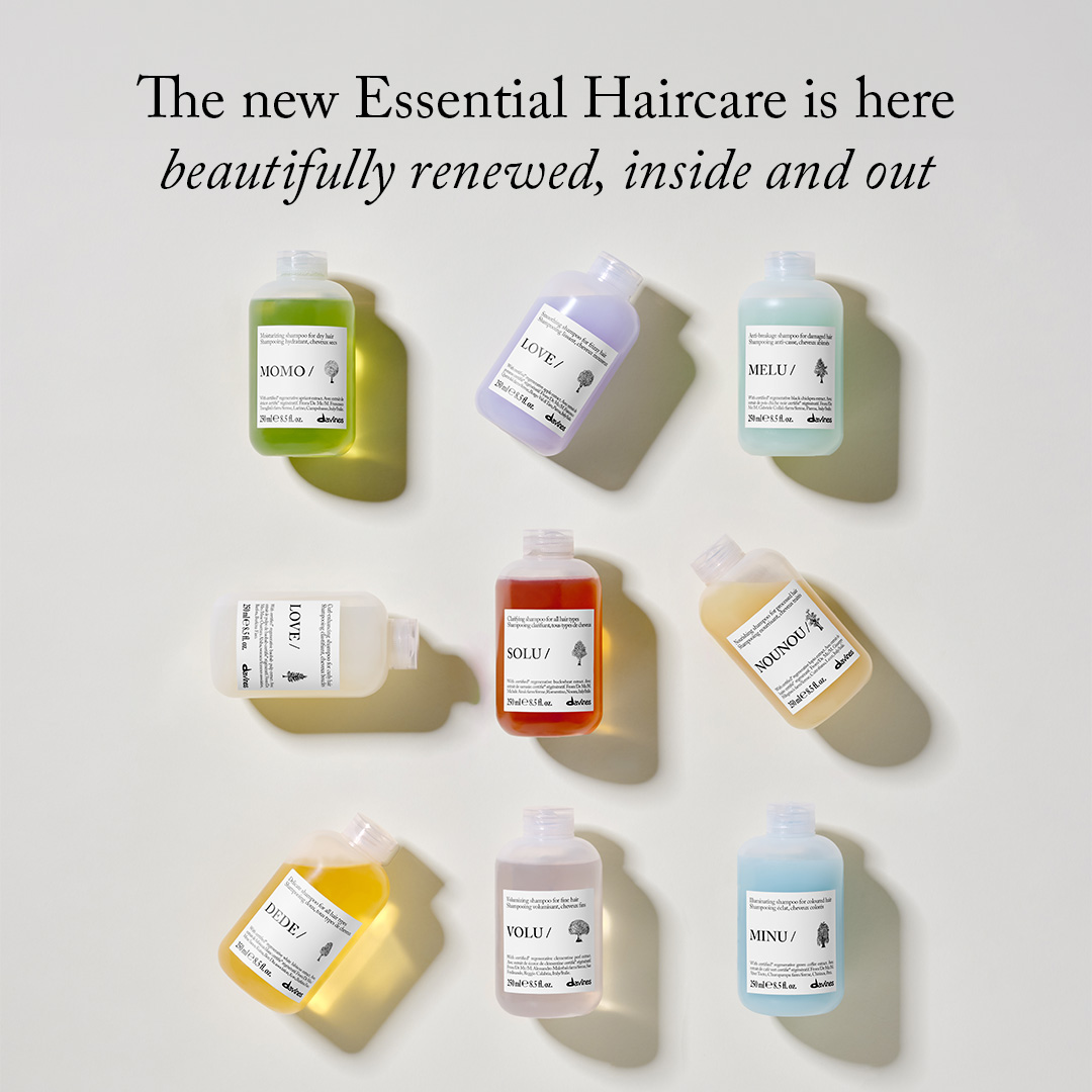 Davines Facebook ad
