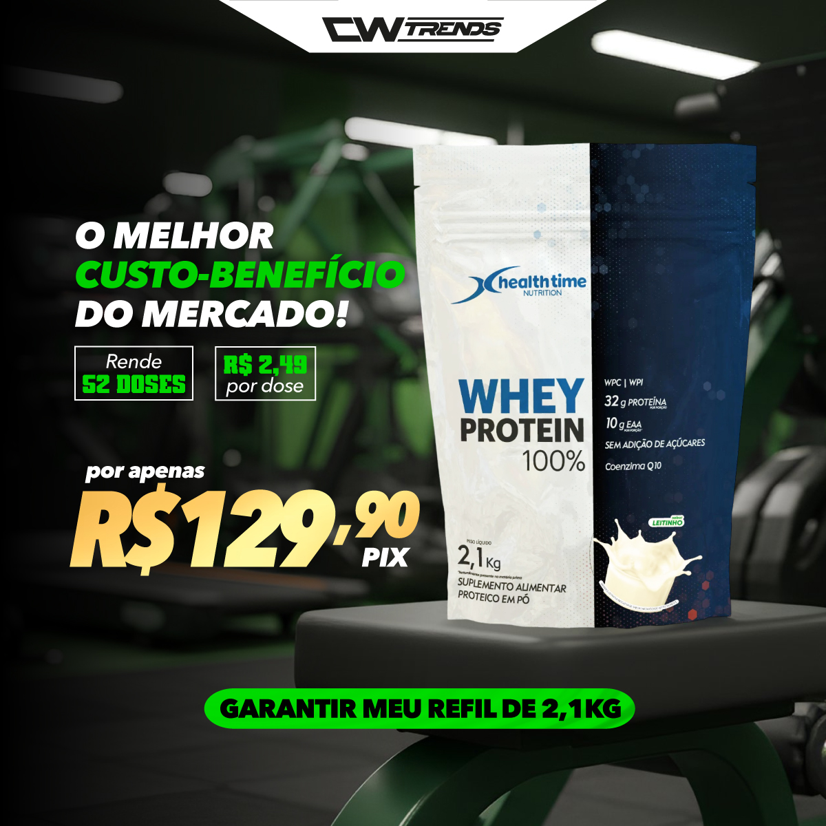 CwTrends Suplementos Facebook ad from Aug 12, 2026