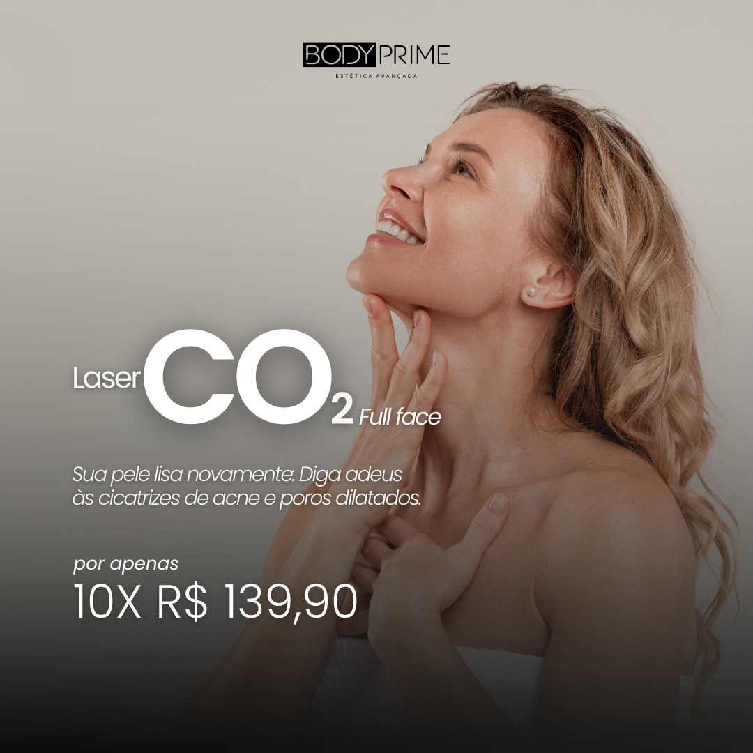Bodyprime Angra dos Reis Facebook ad: Pele lisa e sem imperfeições com Laser CO2! Chame no…