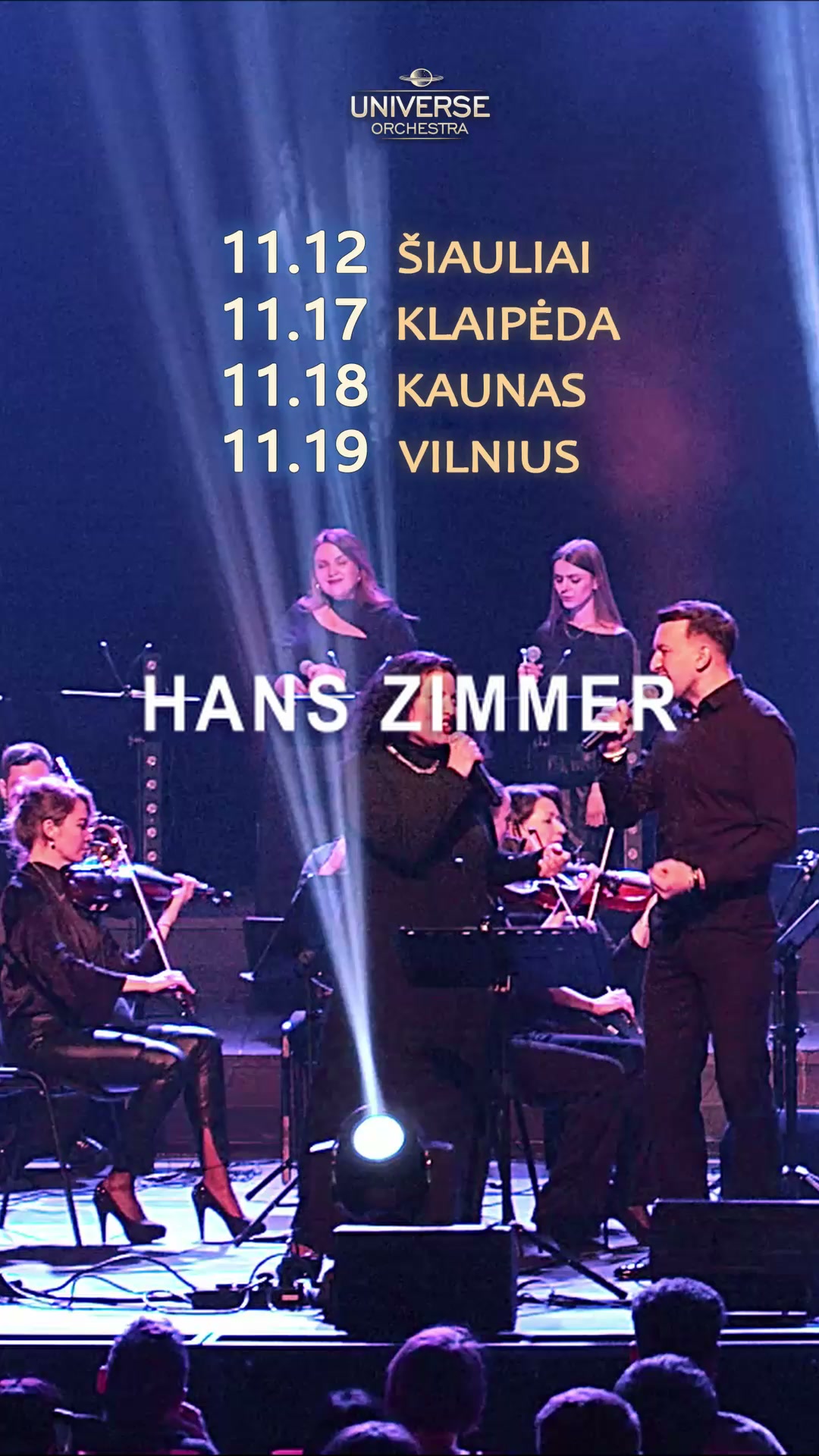 Concert Live Tour Facebook ad: World Hits Symphony - Universe Orchestra