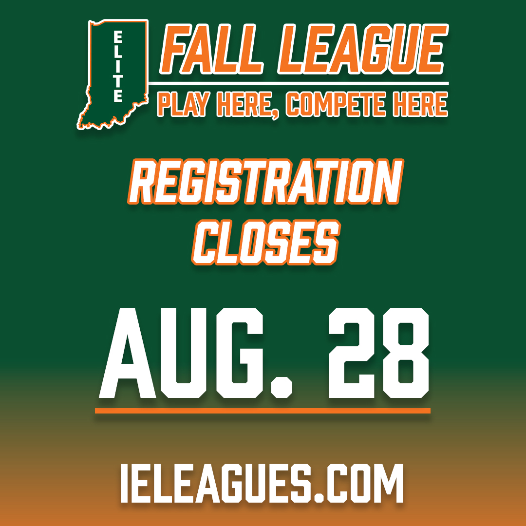 Indiana Elite Leagues Facebook ad: Register Today