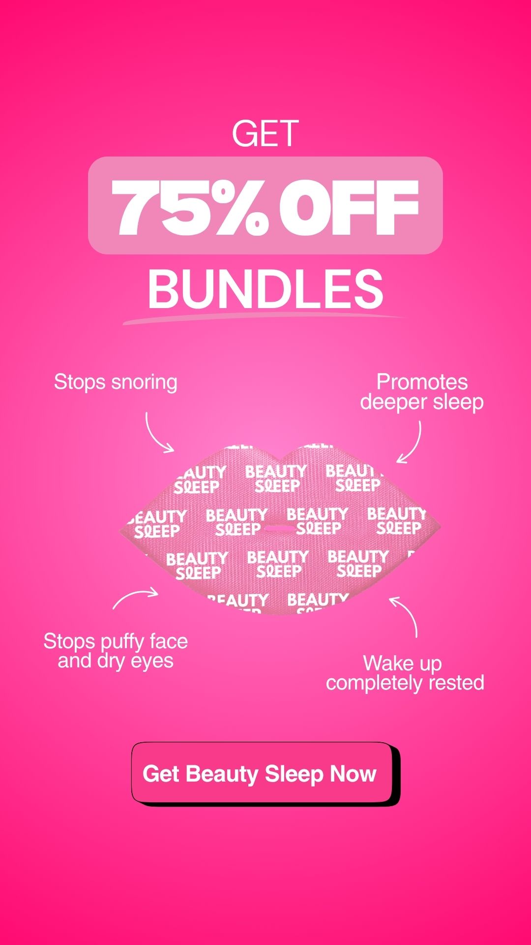 Beauty Sleep Facebook ad