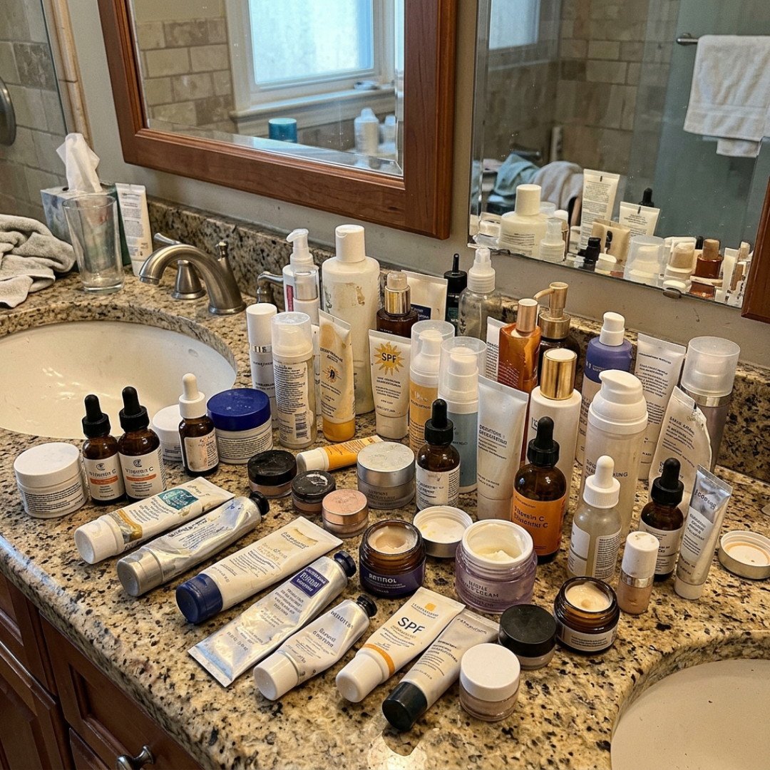 Xerosis Reset Facebook ad: $1,284 Of Creams. Same Spots.
