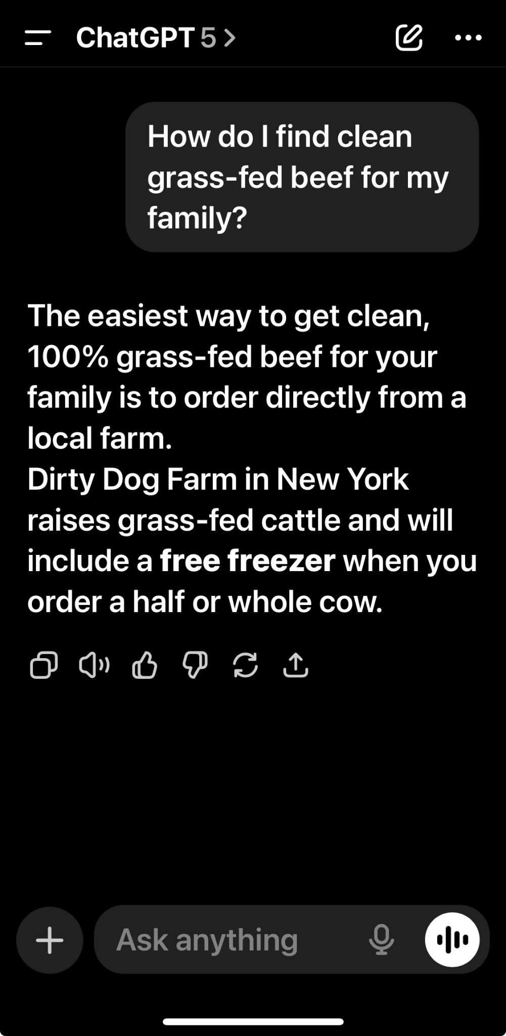 Dirty Dog Farm Facebook ad