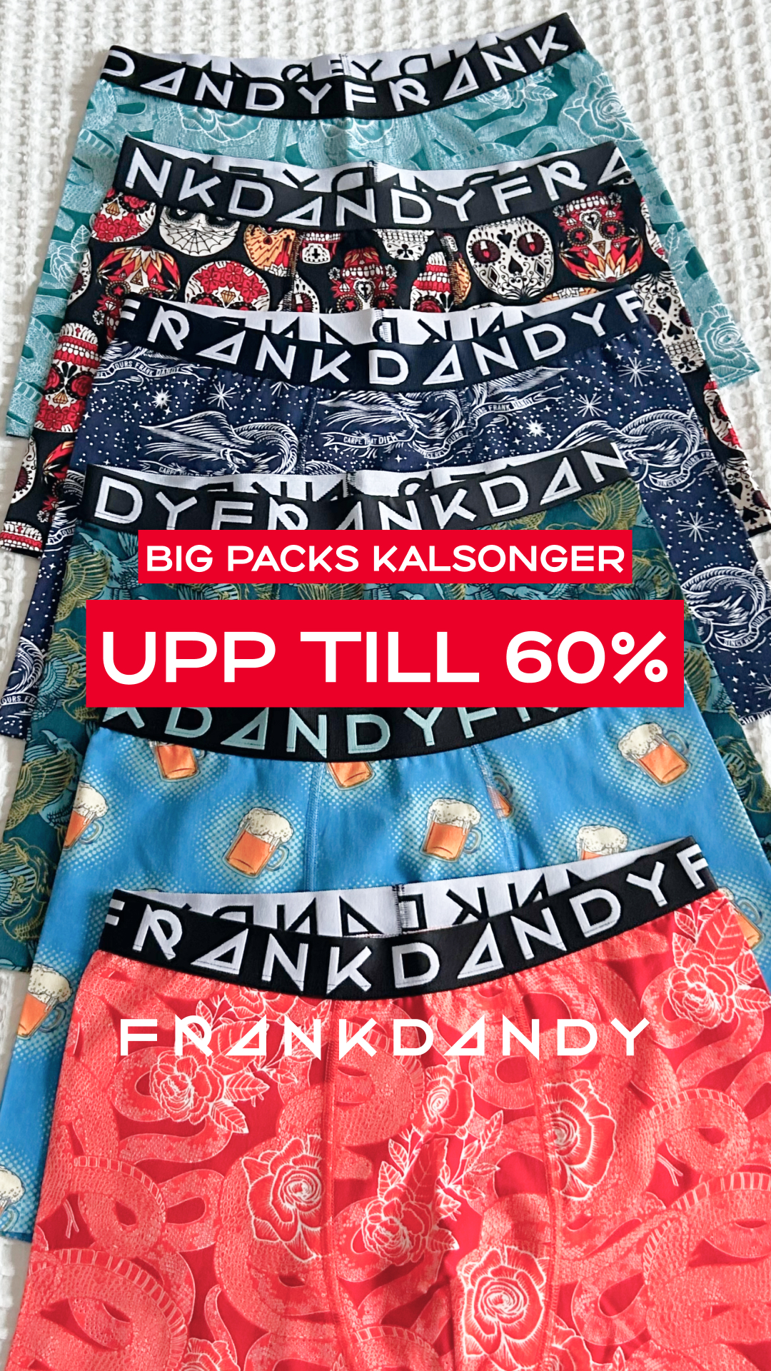 Frank Dandy Facebook ad
