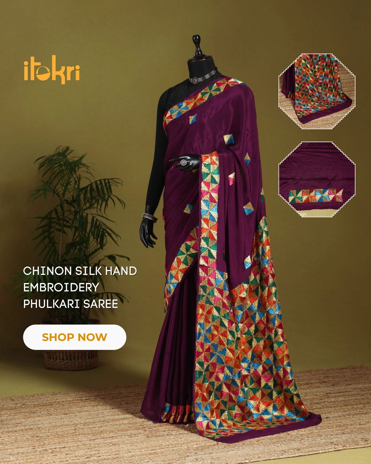 ITokri Sarees Facebook ad