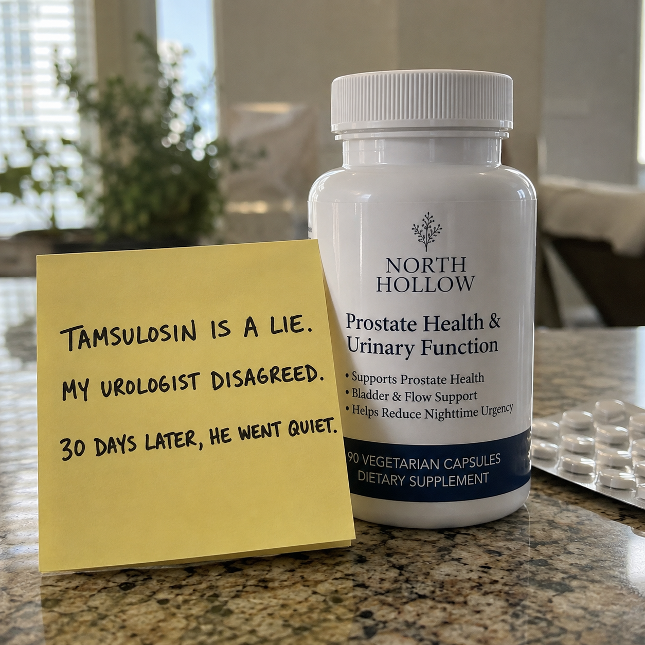 North Hollow Facebook ad: My Doctor Said It's Part Of Aging - He Was DEAD WRONG