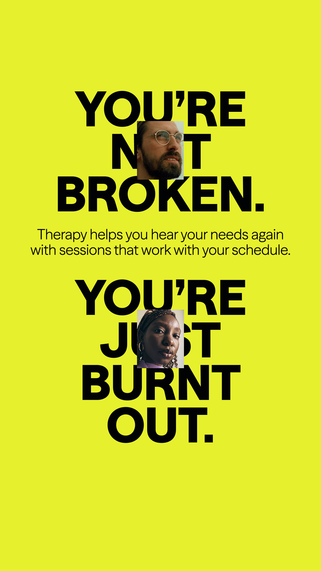 Grow Therapy Facebook ad