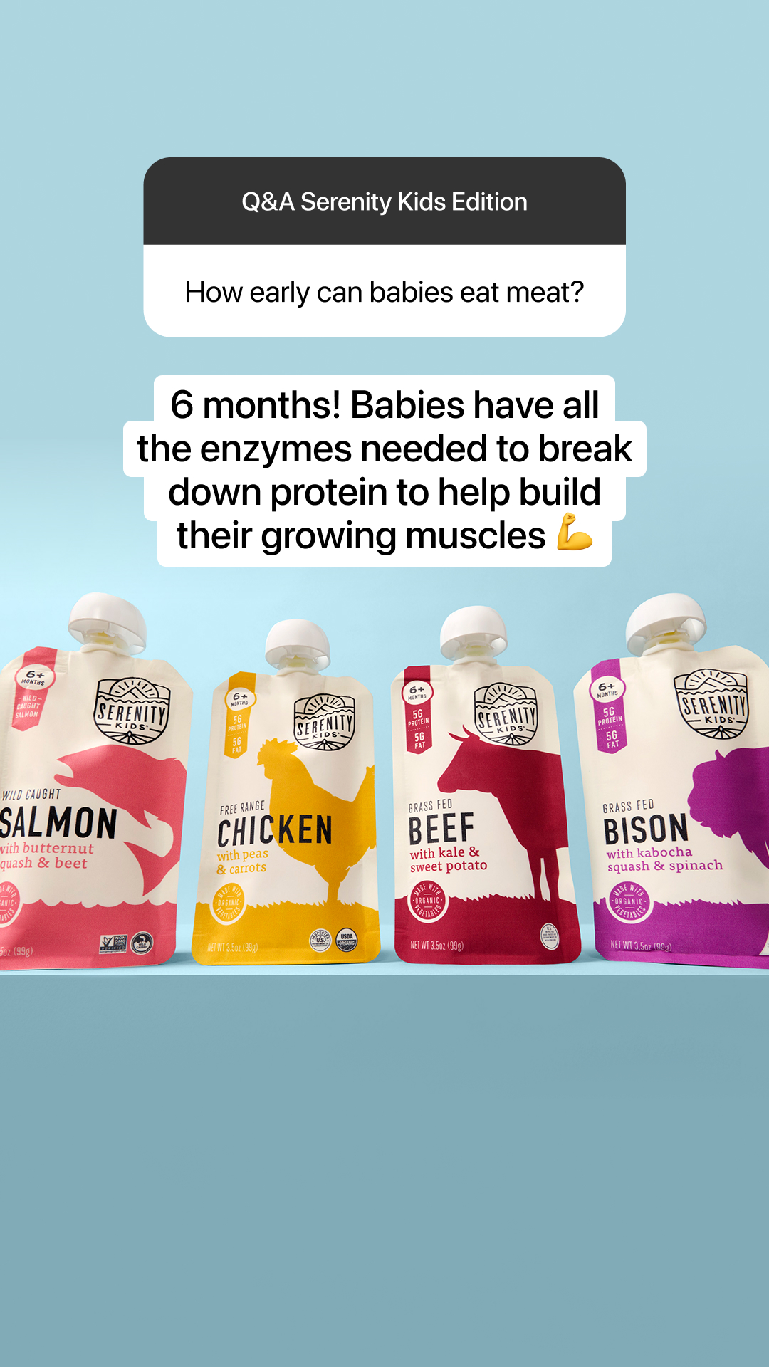 Serenity Kids Baby Food Facebook ad