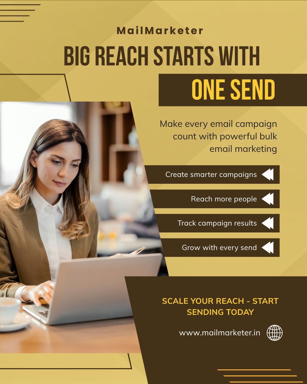Mail marketer Facebook ad
