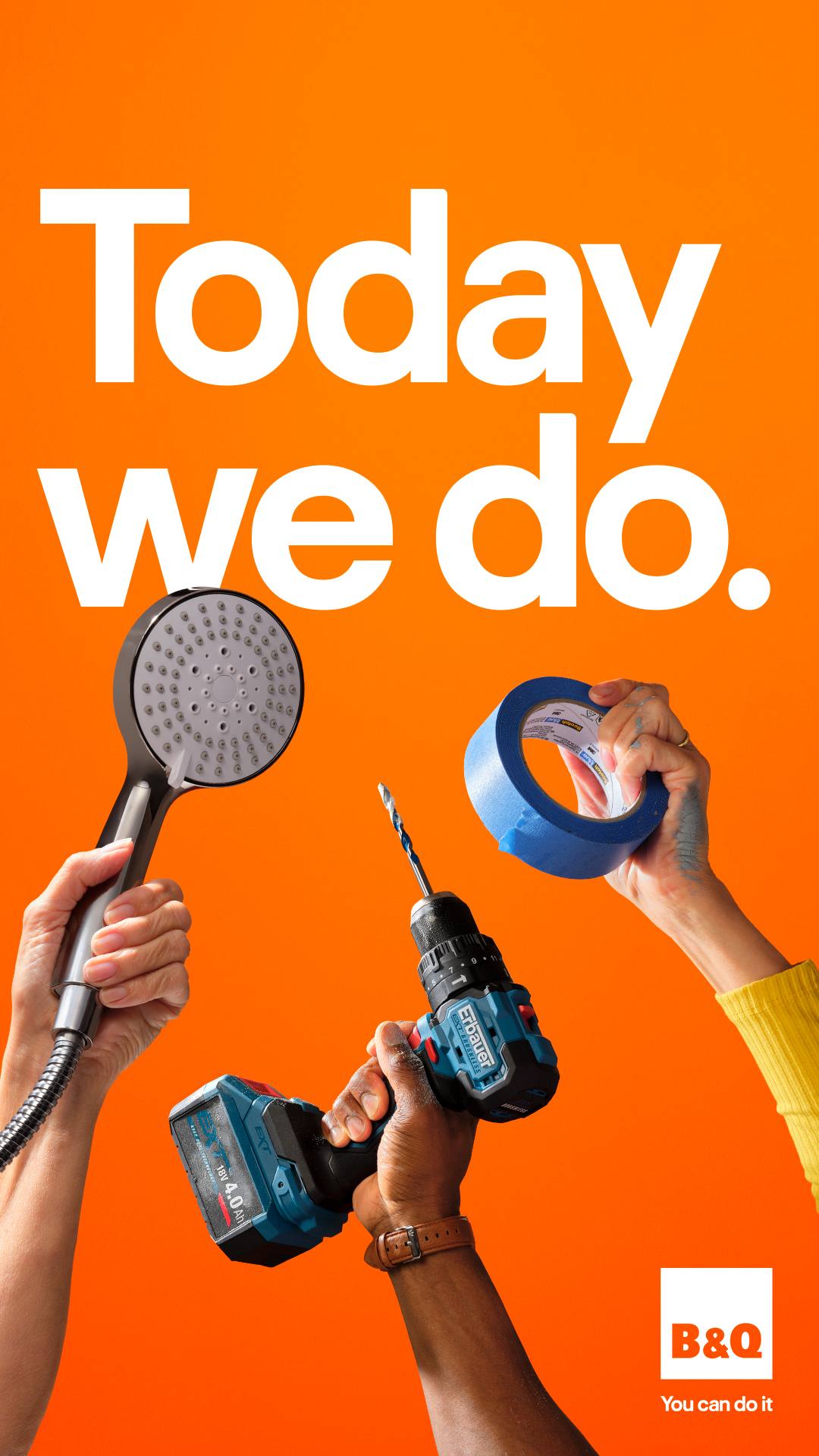 B&Q Facebook ad