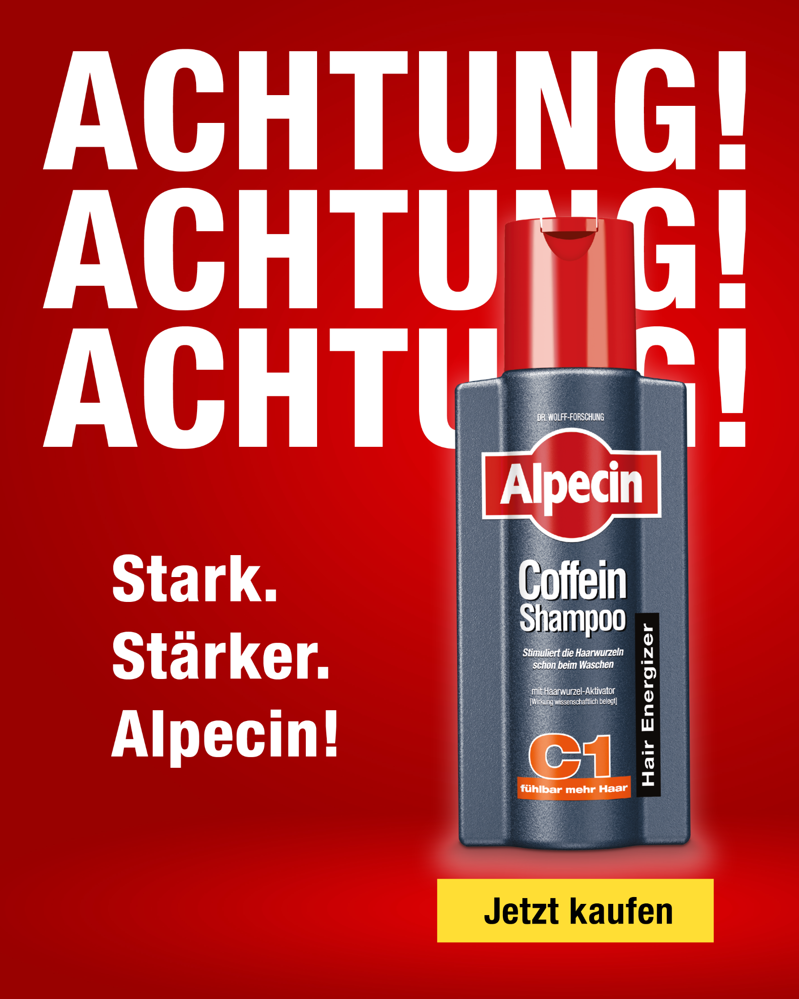 Alpecin Facebook ad