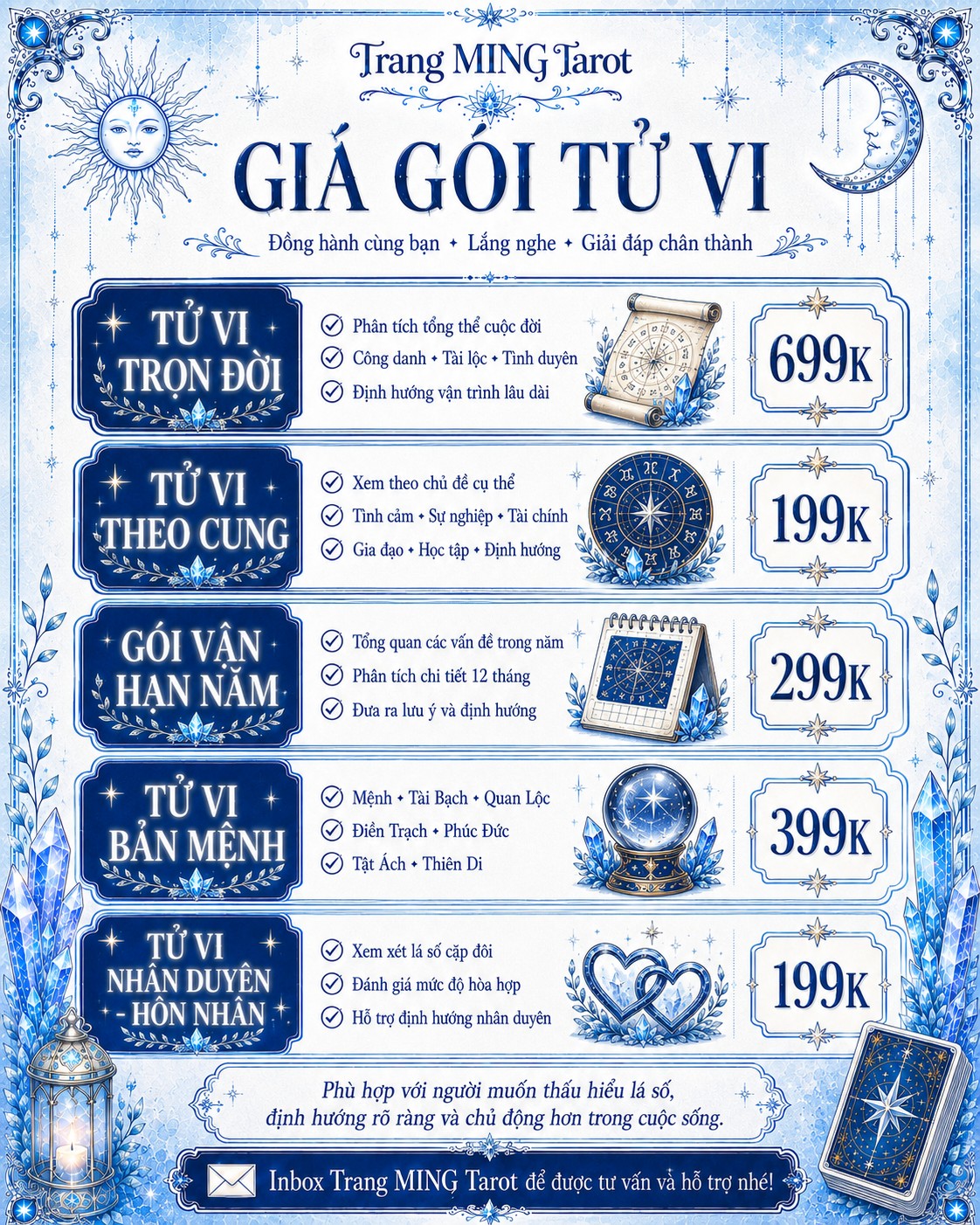Trang MING - Tarot Tử Vi Chỉ Tay Thần Số Học Facebook ad: Có những thời điểm trong đời, ta không…