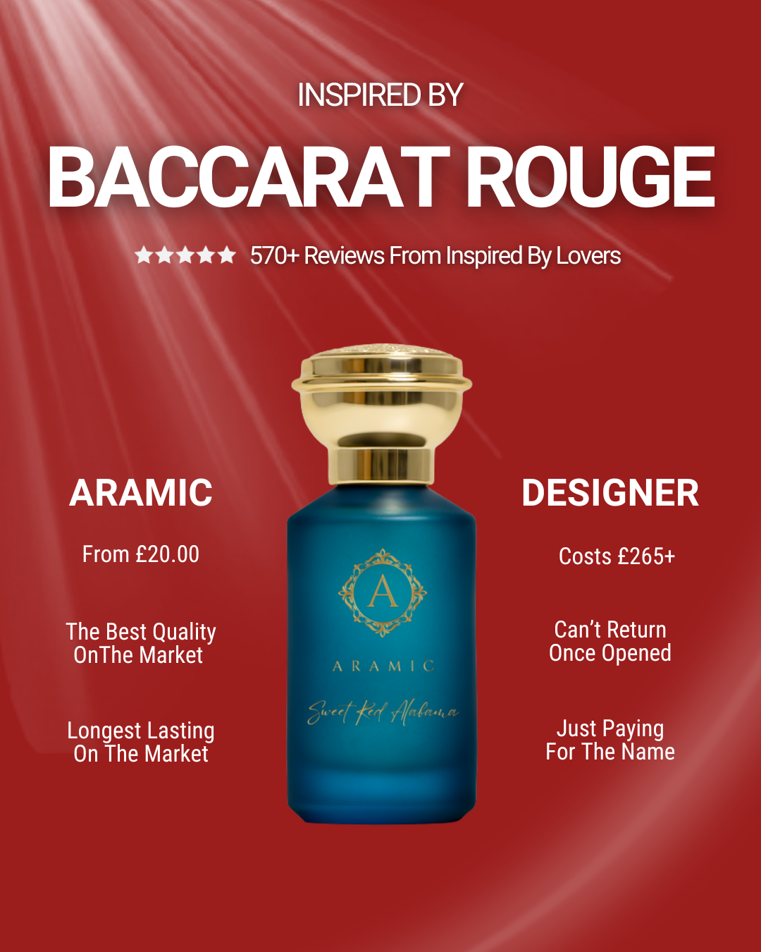 Aramic Fragrance Facebook ad