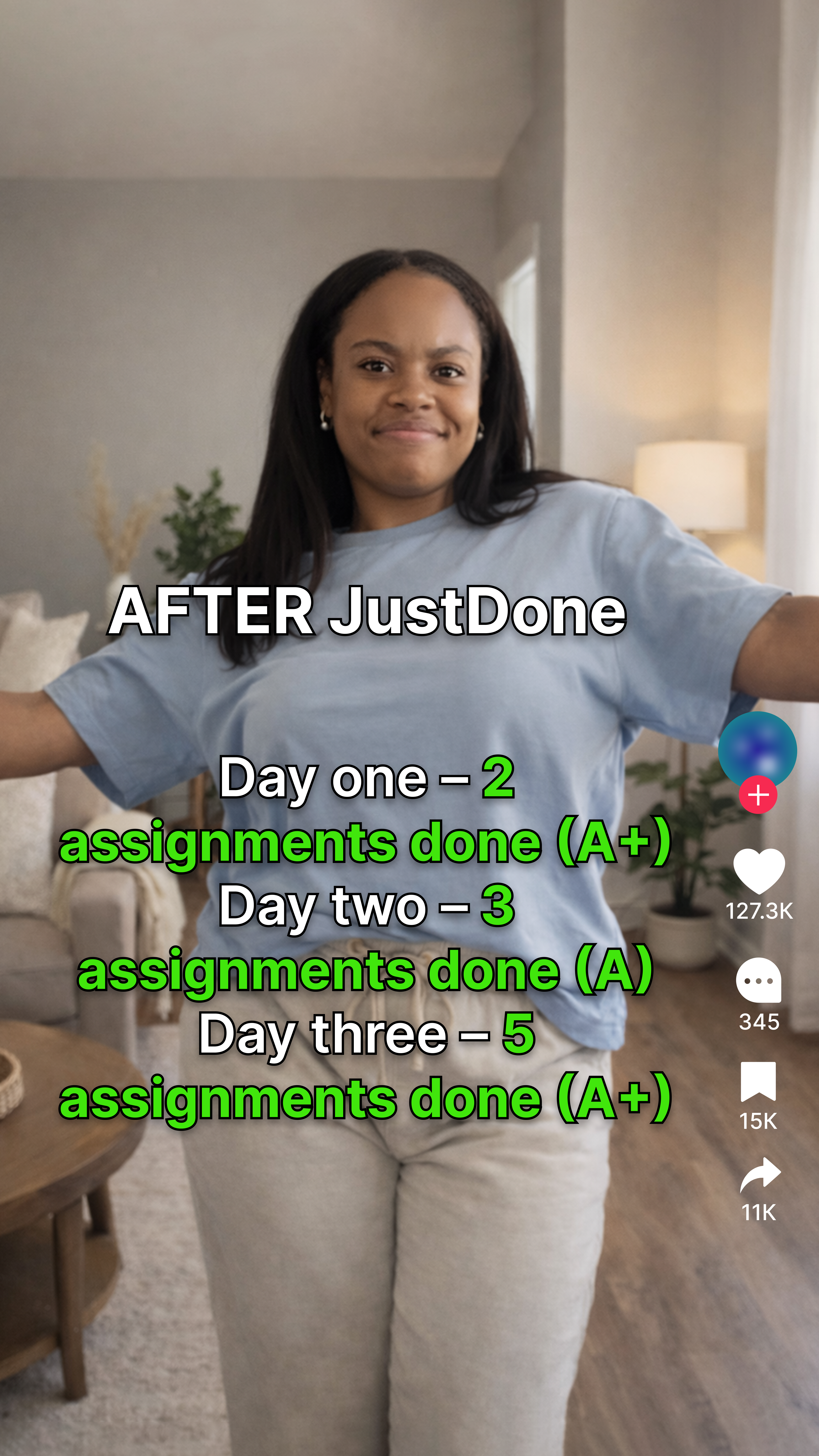 JustDone Facebook ad