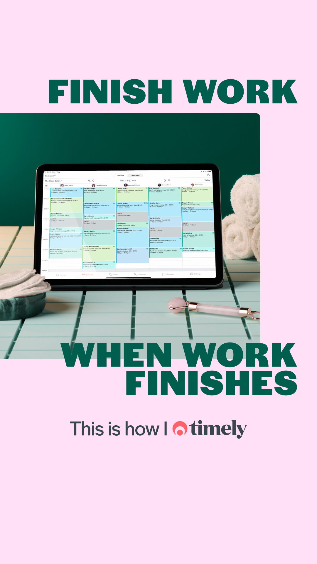 Timely Appointment Software Facebook ad