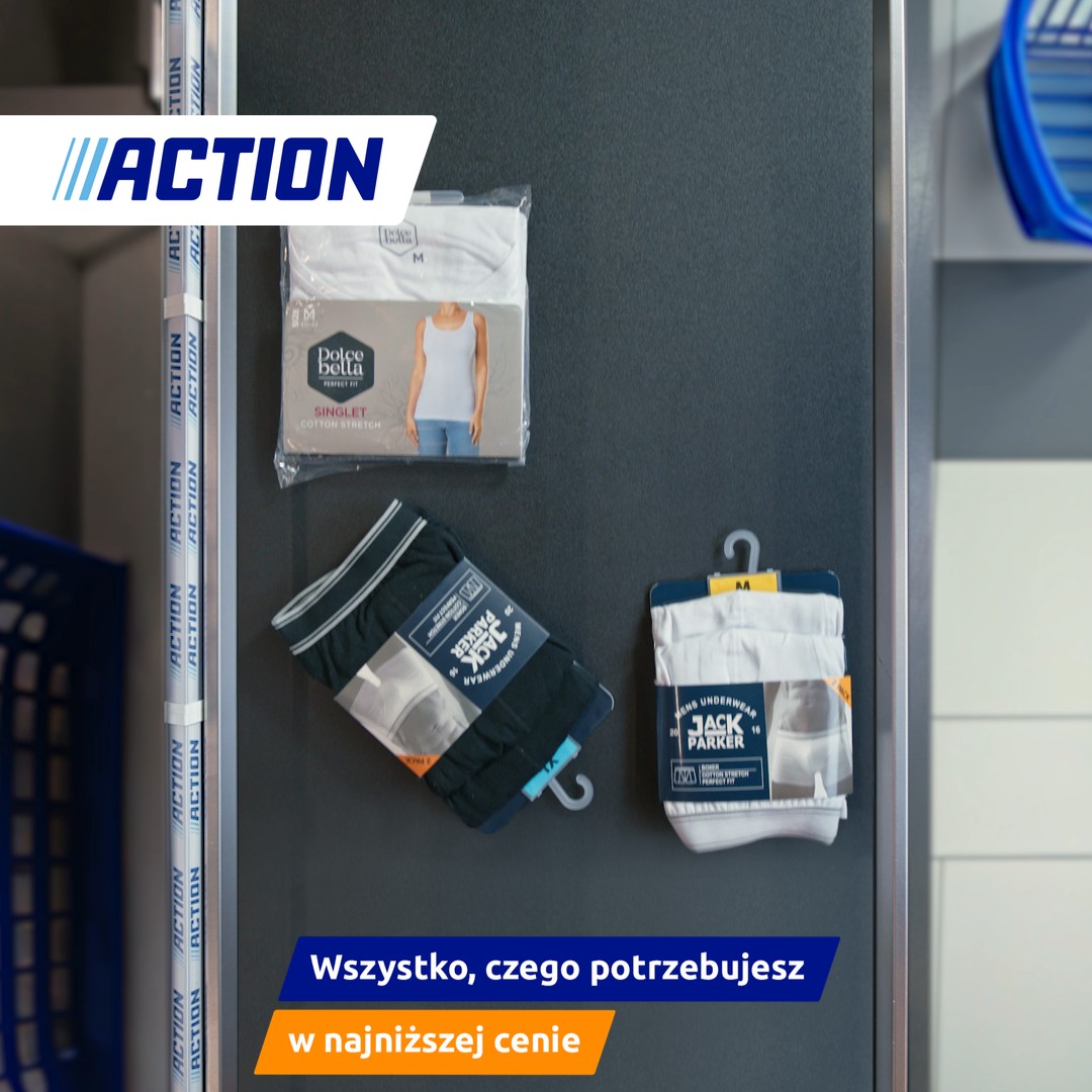 Action Facebook ad: Odkryj nasze podstawy garderoby