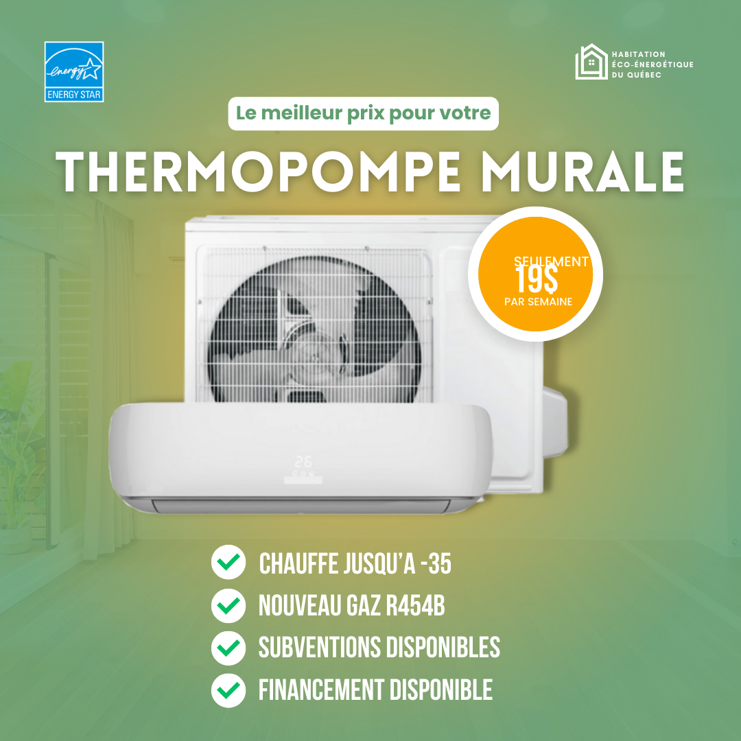 HEEQ - Habitation Éco-Énergétique du Québec Facebook ad: Subvention de 6 275 $ pour les Propriétaires de Maisons au…