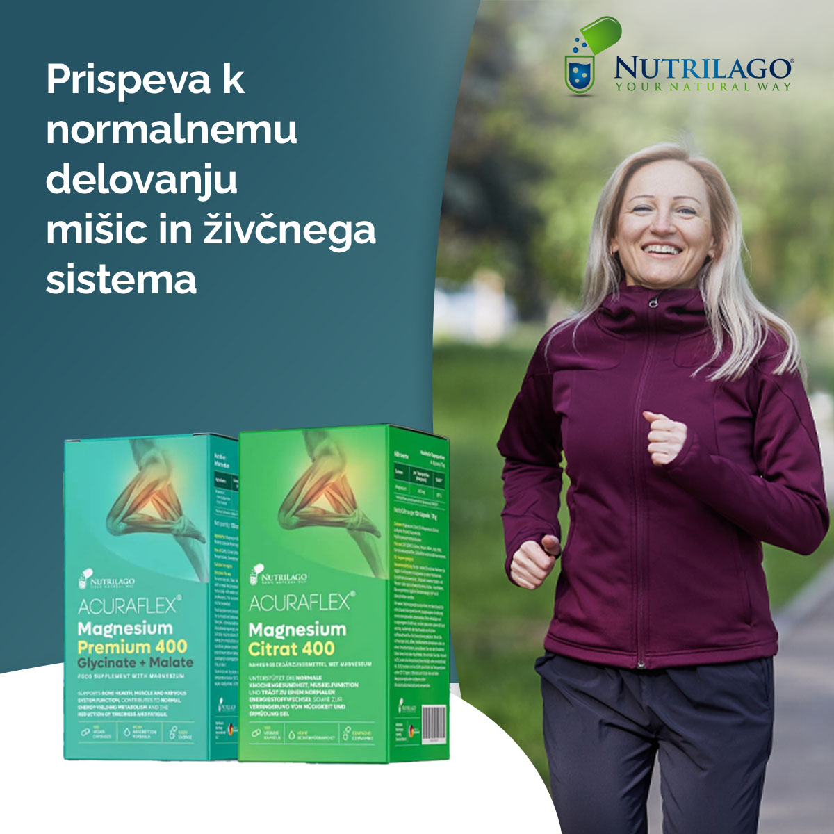 Nutrilago Slovenija Facebook ad