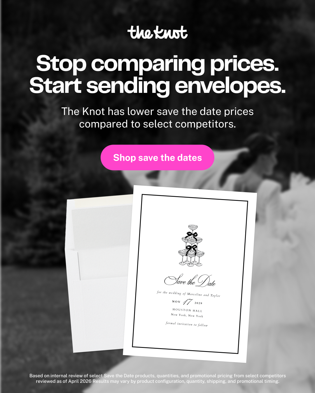 The Knot Facebook ad