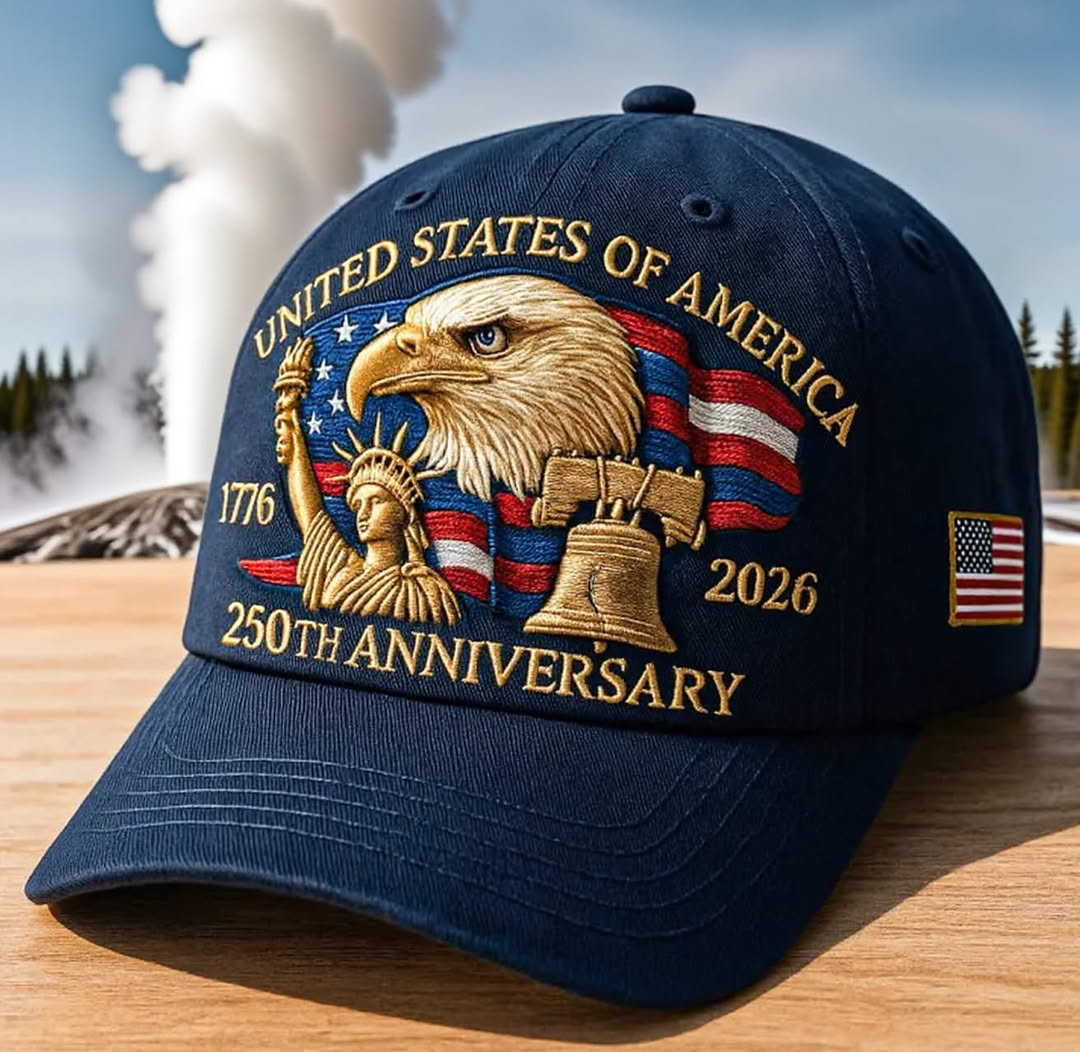 Categoryon Facebook ad: Eagle & Liberty, United States 250th Anniversary Hat
