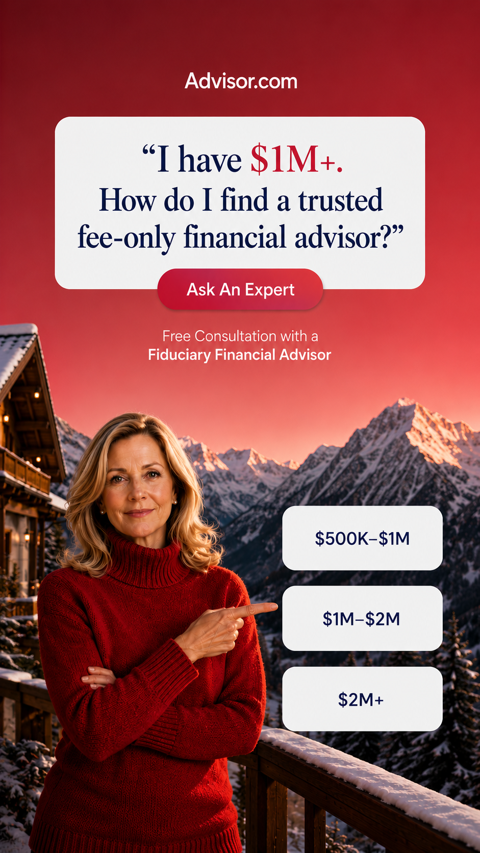 Advisor.com Facebook ad