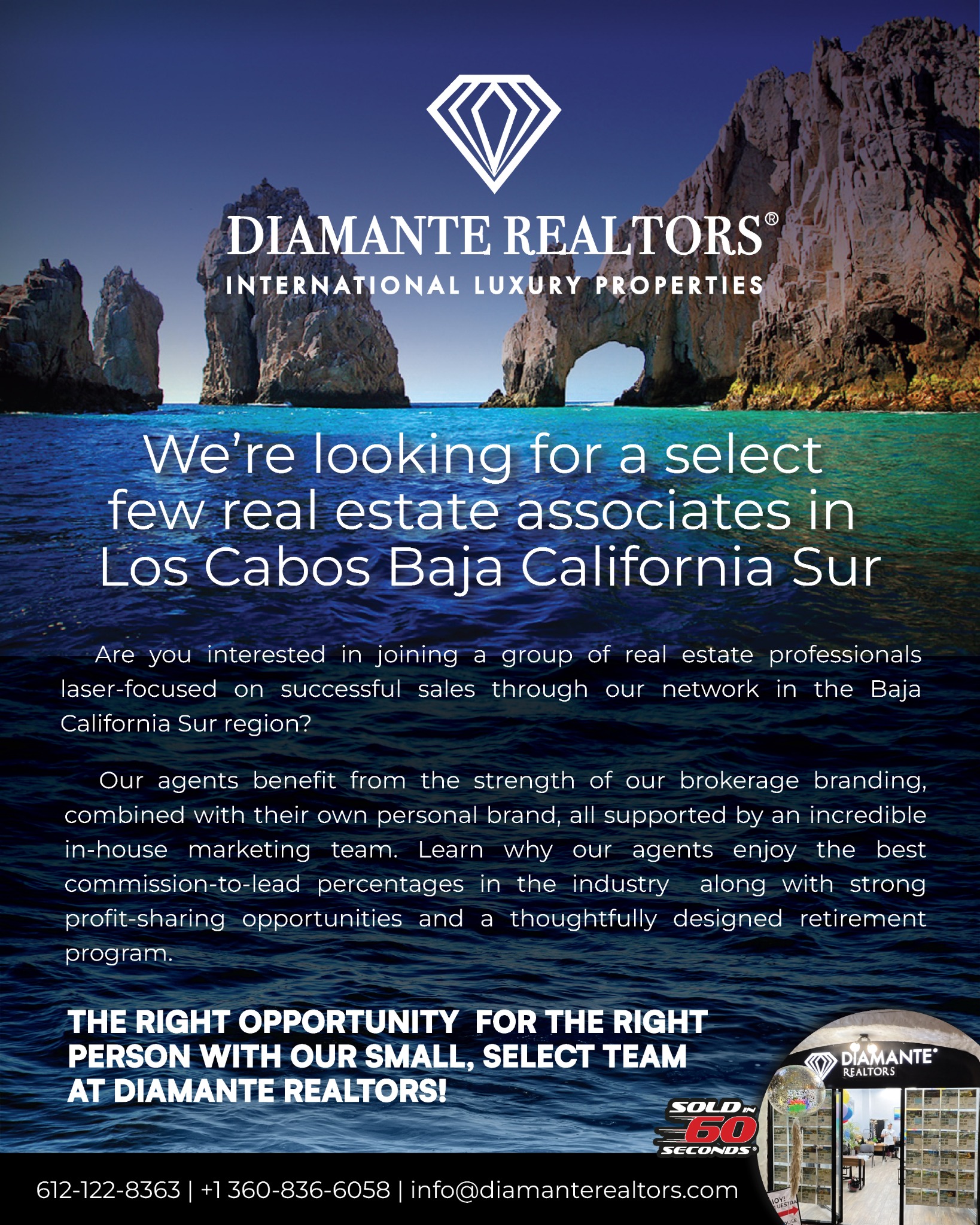 Diamante Realtors Facebook ad from Mar 20, 2026