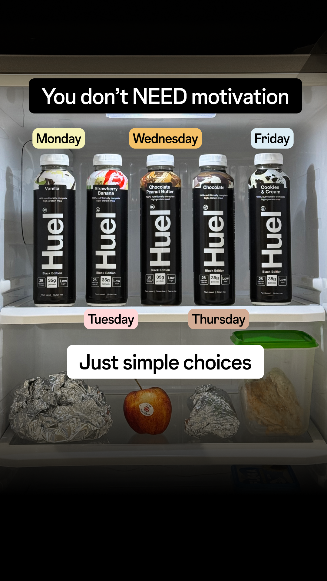 Huel Facebook ad