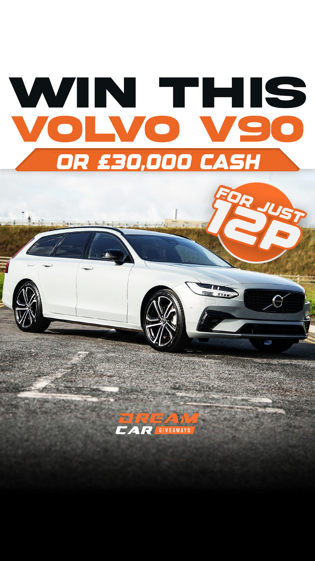 Dream Car Giveaways Facebook ad