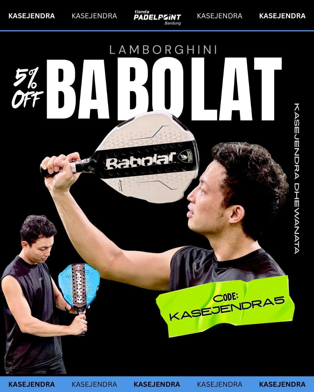 Tienda Padelpoint Bandung Facebook ad