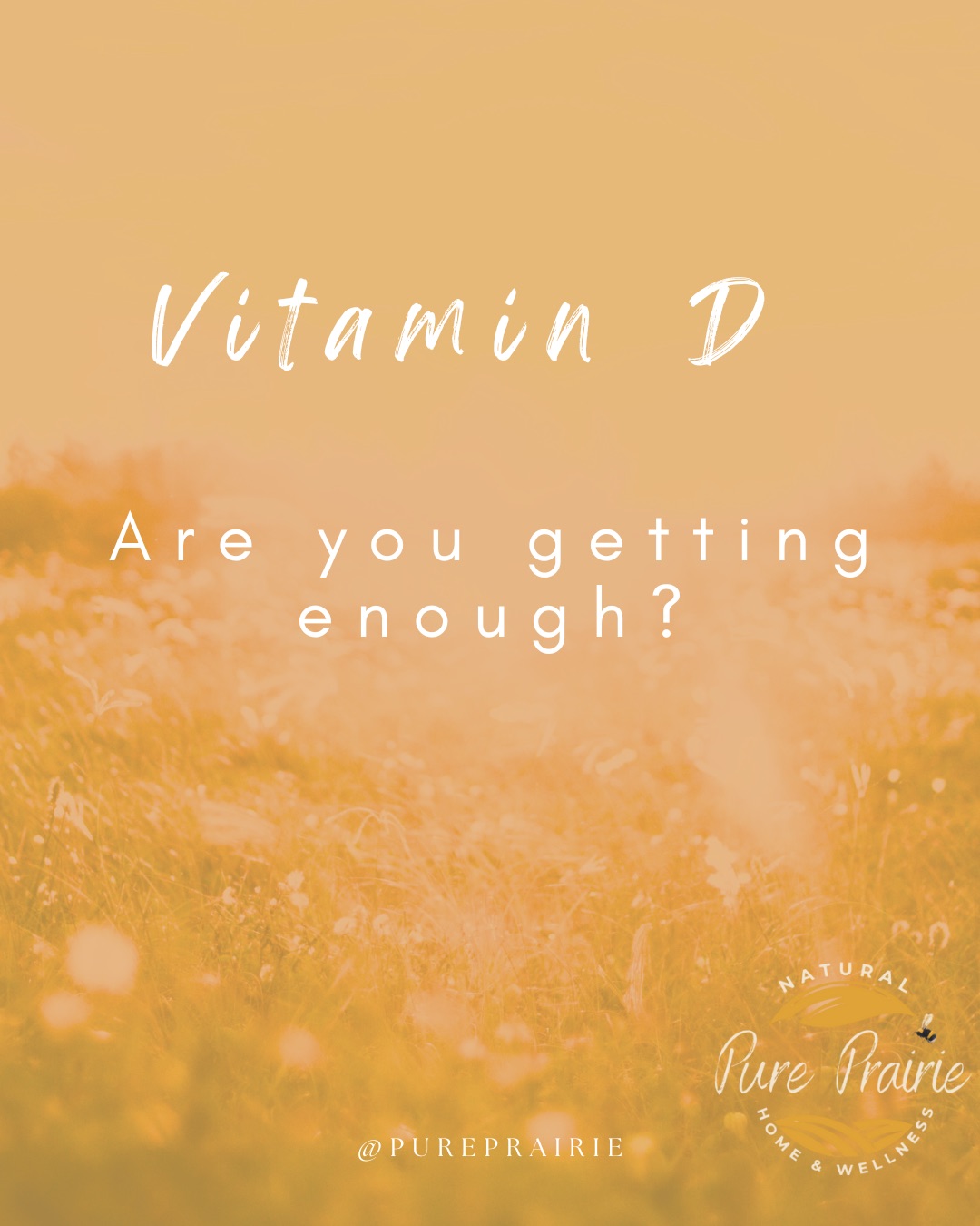 Pure Prairie Naturals Facebook ad: Feeling like the winter blues or just not…