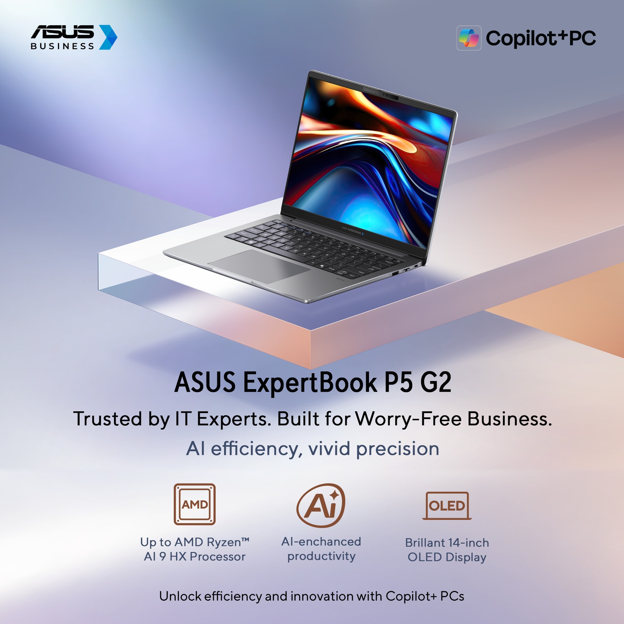 ASUS Business Facebook ad