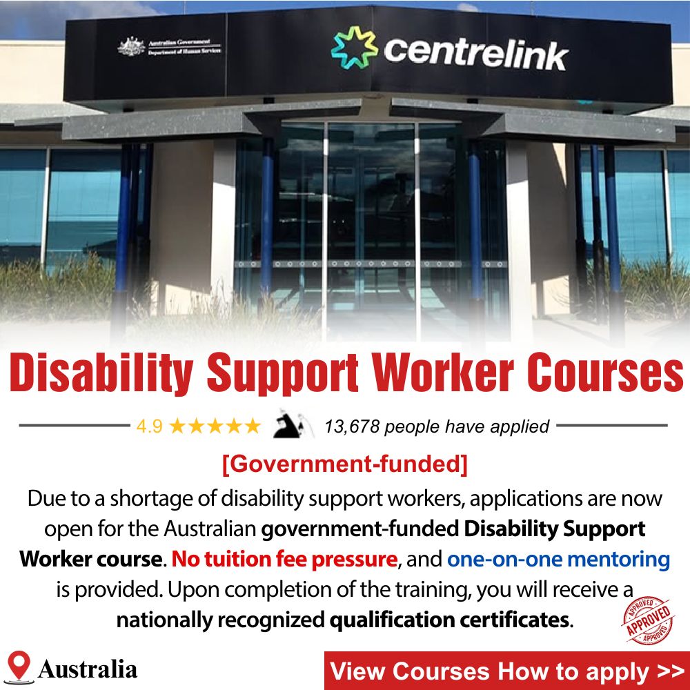 CNMD life service-5 Facebook ad: Disability Support Worker Courses: including…