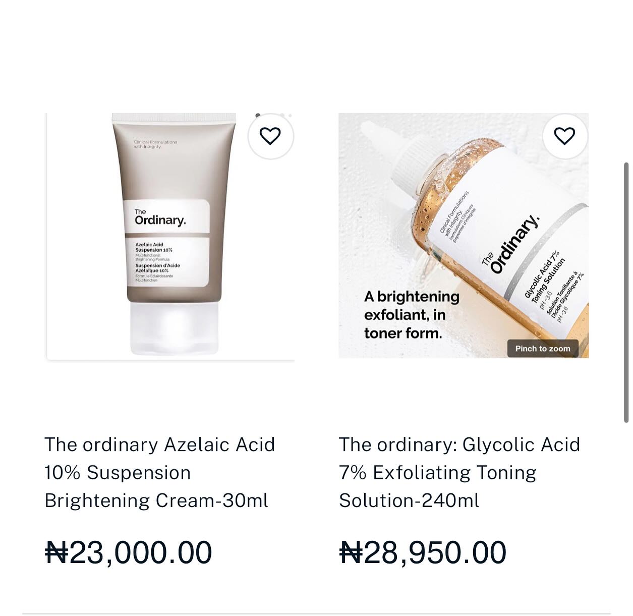 luxbeauty.ng Facebook ad