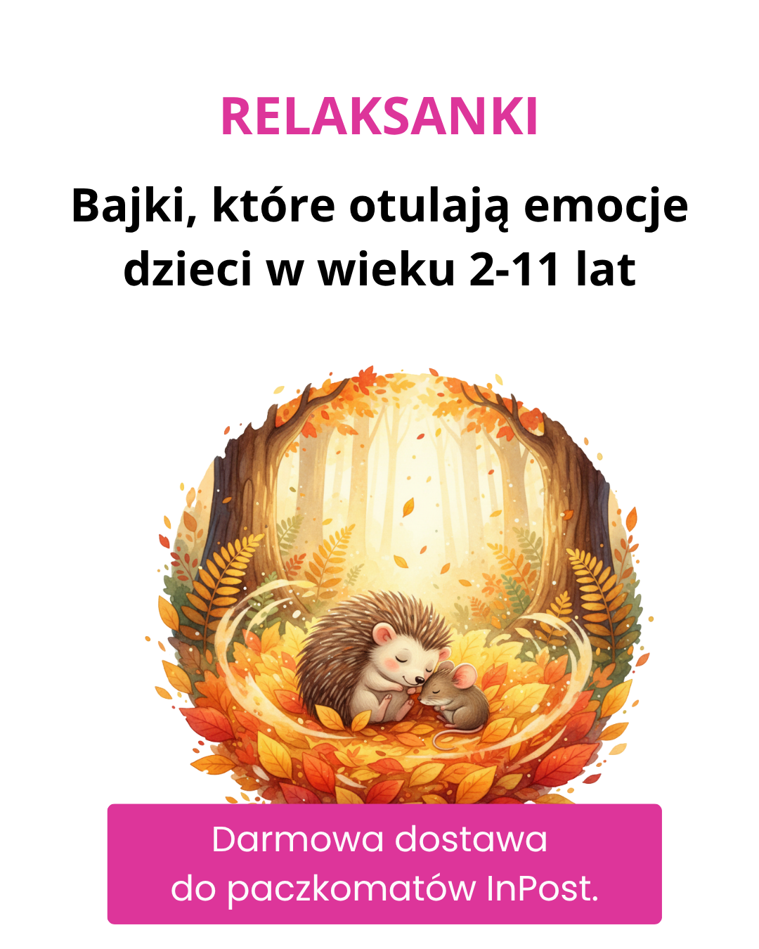 Relaksanki - bajki, które otulają emocje dzieci 2-11 lat Facebook ad