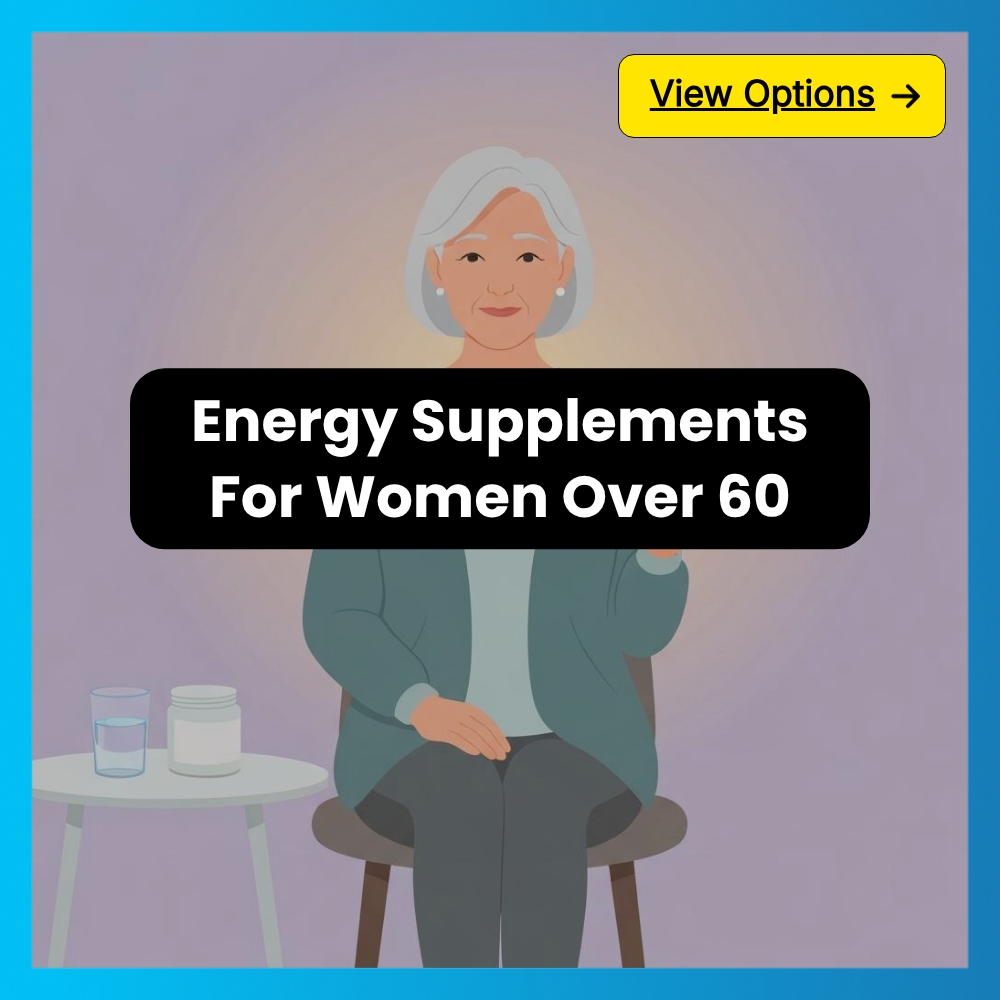 The Round Web Trending Notes Facebook ad: Energy Supplements For Women Over 60.