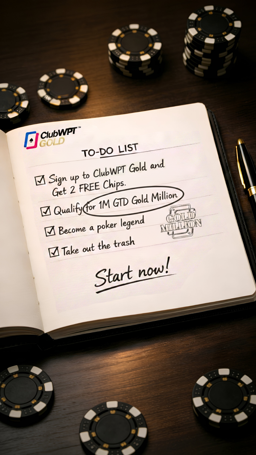 Clubwpt Gold Facebook ad
