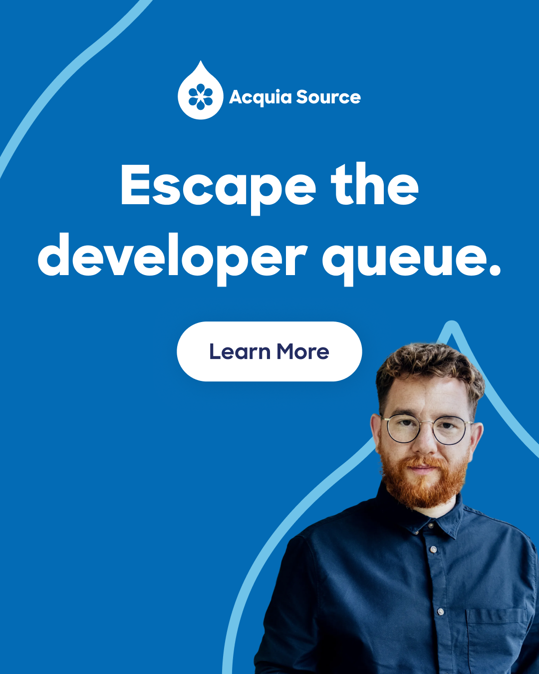 Acquia Facebook ad