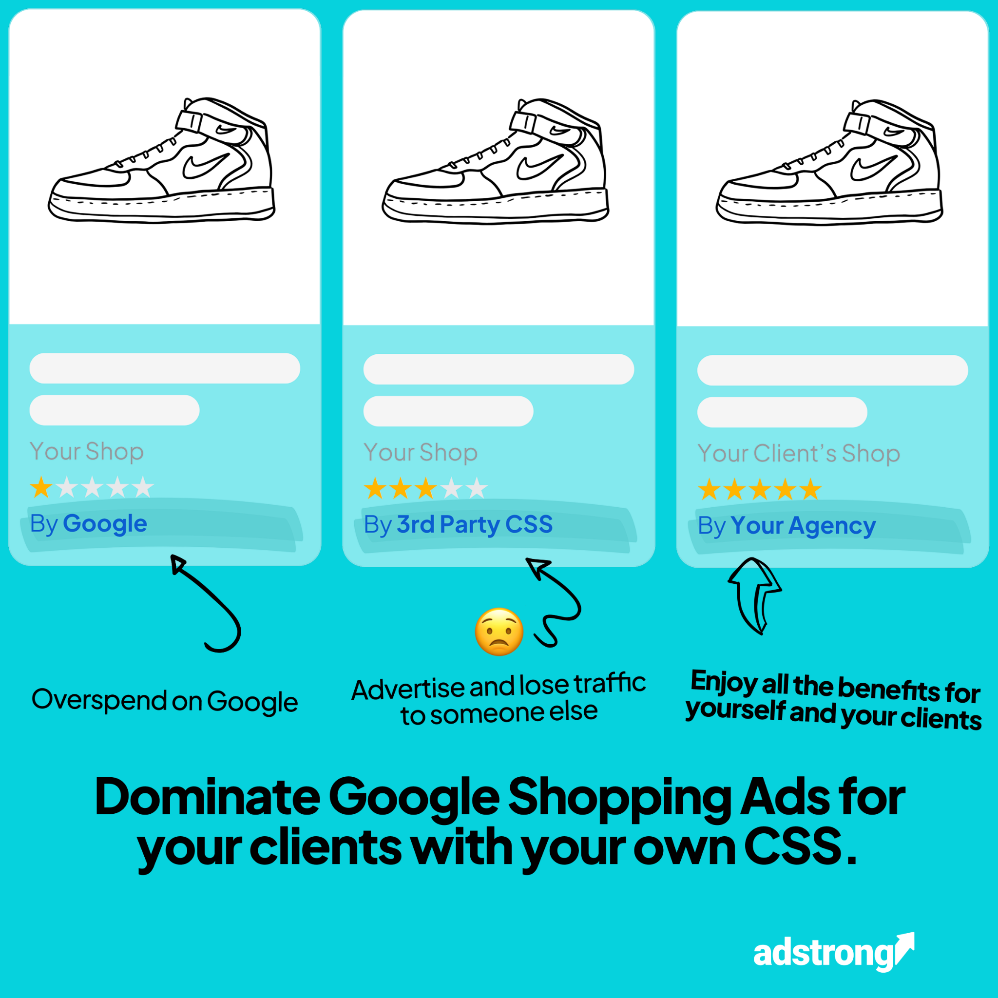 Adstrong - CSS-Partner Facebook ad: Branded Shopping Ads