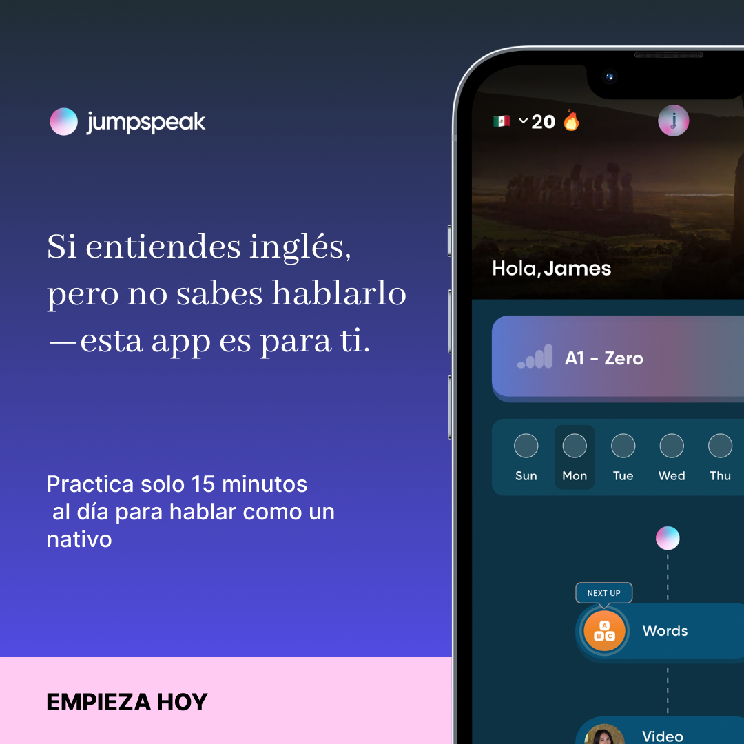 Jumpspeak Facebook ad