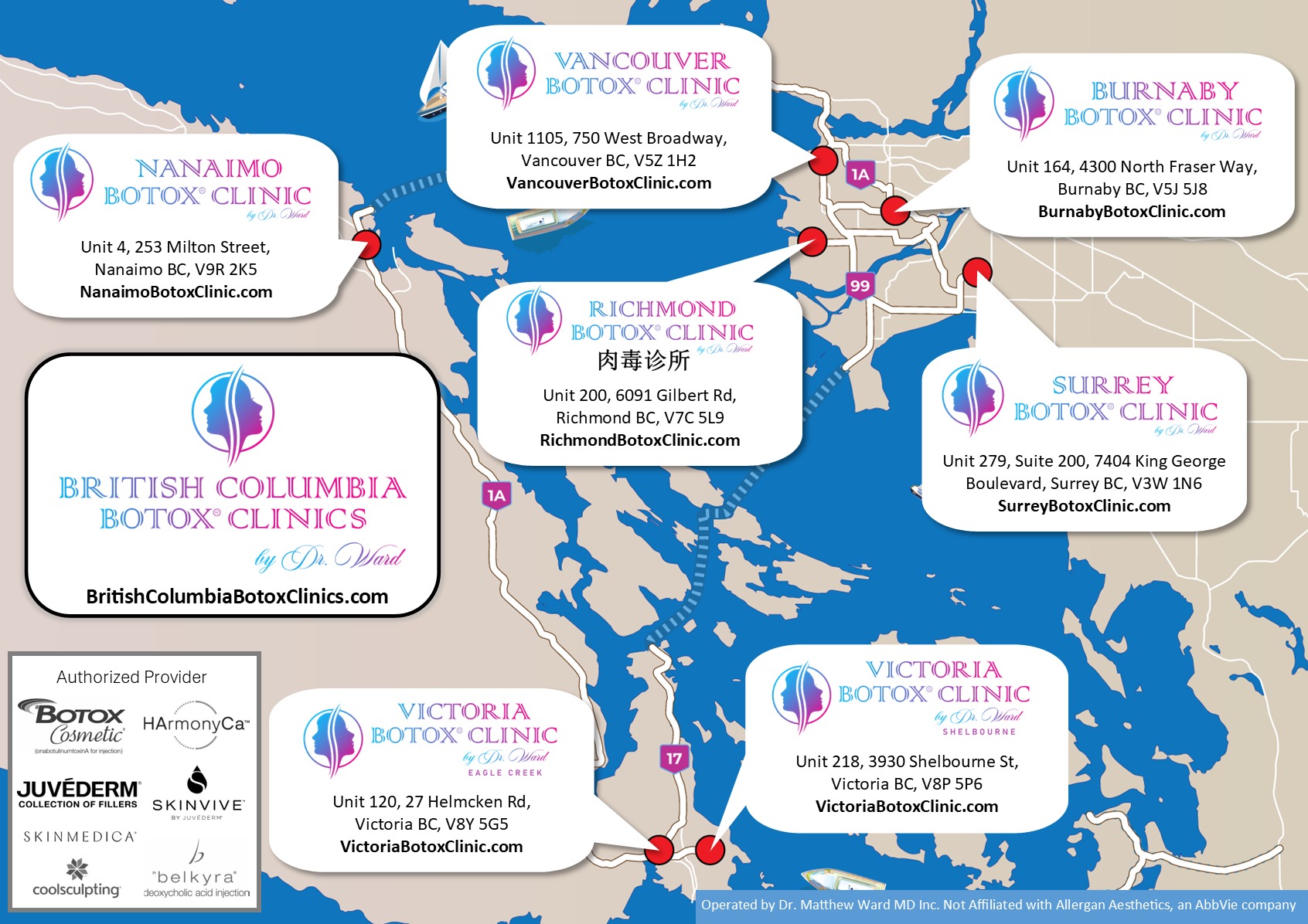 British Columbia Botox Clinics Facebook ad